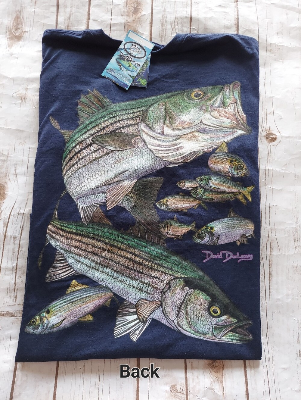 David Dunleavy Fishing T-Shirt Men's L